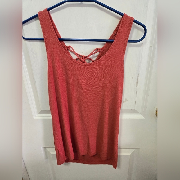 Aerie Real Soft orange and gray tank tops size extra large - Picture 6 of 8